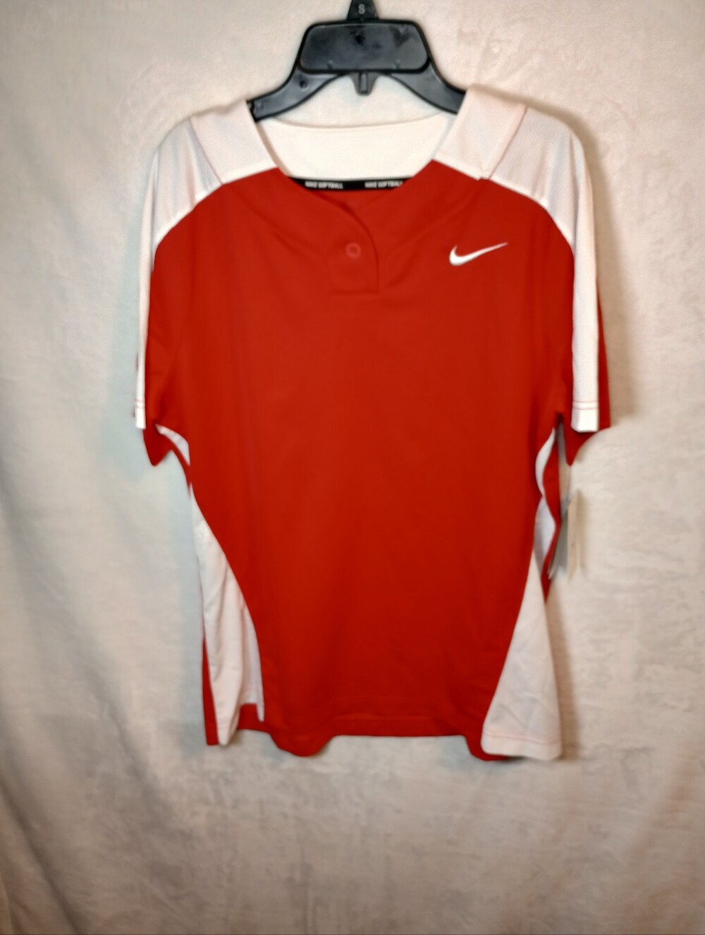 NWT Nike Athletic Softball Jersey Streetwear Colorblock Performance Shirt Active